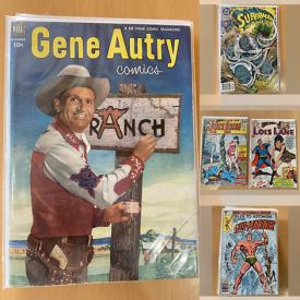 MaxSold Auction: This auction features collection of graphic novels and comics!