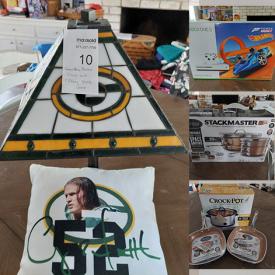 MaxSold Auction: This online auction features men\'s & Women\'s clothing & shoes, Green Bay Packers collectibles, printer, video game system, costume jewelry, small kitchen appliances, baby gear, phone accessories, boy clothes and much more!