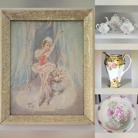 MaxSold Auction: This online auction features Antique Royal Austria Servingware, Beer Tap, Vintage Costume Jewelry, Jewelry/Trinket Boxes, Wine Accessories, New Bedding, Small Kitchen Appliances, New Fitness Equipment, Party Supplies, Games, Vintage Hats & Clutches and much more!