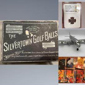 MaxSold Auction: This online auction features antique photography, sterling silver, Pokémon collectibles, WWII and Civil War memorabilia, vintage Hot Wheels, political memorabilia, vintage costume jewelry, DC and Marvel comic books and much more!