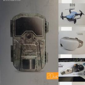 MaxSold Auction: This online auction features New in Box items such as Drones, Hair Clippers, Massagers, Trail Cameras, Solar Lights, Artwork, Heated Apparel, Hand Tools, Hockey Gear and much more!