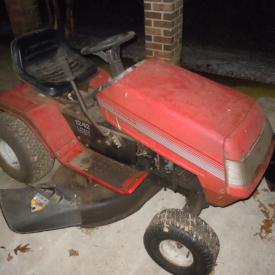 MaxSold Auction: This online auction features yard and shop tools, furniture and collectibles such as riding mower, Snowblower, Singer sewing machine, Dewalt Power Shop, Table saw, Trimmer, collectible coke bottles, Pale Gold Sofa, Coffee Table and much more!