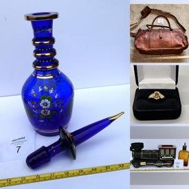 MaxSold Auction: This online auction features spalted wood decor, flatware, Aynsley china, wall art, clothing, accessories, craft items, vintage pins, craft jewelry, figurines, glass jug, Bohemian glass, Aneroid barometer and much more!