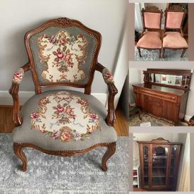 MaxSold Auction: This online auction features items such as Electric Fireplace, Soaps, Socks, Microwaveable Wrap, Arm Chair, Wing Back Chair, Wing Back Chair, Footstool, Cups, Saucers, Mikasa Bone China, Hanging Mirror, Shopping Buggy, Books, Figurine, Blankets, pillow cases and much more!