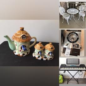 MaxSold Auction: This online auction features a bookcase, Mid Century cabinet, display shelf, filing cabinet, buffet, office supplies, cutlery, Royal Holland pewter, golf club, ceramic statue, Egyptian decor, floor steaming/cleaning system, exercise bike, gardening supplies, tools and much more!