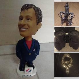 MaxSold Auction: This online auction features vintage jewelry, vintage walking stick, GOT dragon vase, binoculars, antique delft, art glass, video game systems & games, wood carvings, soapstone sculpture, vintage brass and much more!