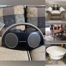 MaxSold Auction: This online auction features Speakers, Sony CD Changer, DVD Player, Video Receiver, Coffee Table, Shredder, Pressure Washer, Padded Chair, Shallow Well Pump, Stage lights, Merak Speakers, Clark Memorabilia, Vacuums, Framed Prints, Warming Tray, Easy Chair and much more!