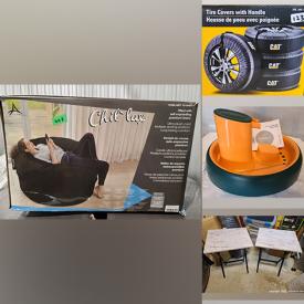 MaxSold Auction: This online auction features small kitchen appliances, pet products, curtains, curtain rods, ukulele, floating shelves, new bedding, craft beads, new TV mounts, earbuds, baby products, aquarium and much more!