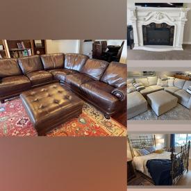 MaxSold Auction: This online auction features bbq grill, leather couch, bistro table & chairs, electric fireplace, live plants, sectional sofa, art glass, exercise equipment, mini-fridge, patio furniture, pet products, small kitchen appliances, sports equipment, area rugs and much more!