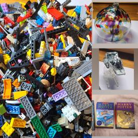 MaxSold Auction: This online auction features gem/crystal collection, Star Wars collectibles, Lego mini-figures, Legos, jewelry, toddler toys, Legos, drone, hardcover books, sports trading cards and much more!