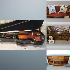 MaxSold Auction: This online auction features Polish pottery, Wedgwood, Dept 56, Kenmore refrigerator, furniture such as catering tables, filing cabinets, media center, and Asian chest of drawers, DVDs, LPs, CDs, home decor, costume jewelry, SNES, Wii console, children’s toys, area rugs and much more!