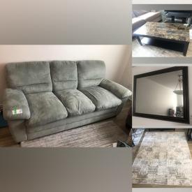 MaxSold Auction: This online auction features mirror, desk, office chair, rugs, side table, shoe rack, coffee table, couch, curtains, lamps, kitchen appliances and much more!