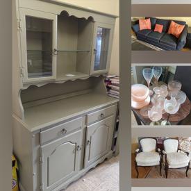 MaxSold Auction: This online auction features furniture such as sofa, cabinet hutch, upholstered chairs, and cabinets, small home appliances such as vacuum cleaners, kitchenware such as ceramics, glassware, and copperware, fashion such as scarves, sweaters, hats, blouses, and coats and much more!