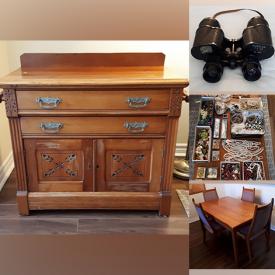 MaxSold Auction: This online auction features MCM teak furniture, sofa bed, cameras, power & hand tools, costume jewelry, McDonald's collectibles and much more!