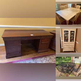 MaxSold Auction: This online auction features electric piano, dining room furniture, patio furniture, Lift-Easy chair, bookcases, club chairs, area rugs, vintage dressers, sewing machines, power tools, lawnmower, yard tools, bicycle and much more!