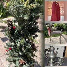 MaxSold Auction: This online auction features night table, women clothing, dresser, Swarovski ballerina, pewter, kitchen items, sewing machine, Raleigh bike, lamps, side table, book ends, Mahogany jewel box, queen bed frame, jewelry, sneakers, mason jar, watches and much more