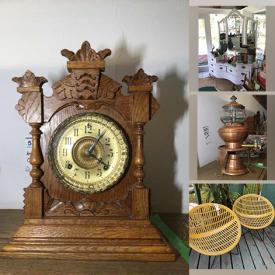 MaxSold Auction: This online auction features a harvest table, wine rack, chest box, mirror, China set, pottery, clay statues, wine glasses, office supplies, fish net, power washer, tools, hardware items and so much more!!!

