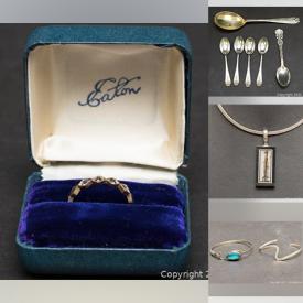 MaxSold Auction: This online auction features fine jewelry such as gold, silver, gemstone, and costume jewelry, patio chairs, vintage pipes & lighters, LPs, teacup/saucer sets, art glass, depression glass, trinket boxes, beer steins, vintage decanters, golf clubs, power tool and much more!