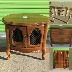 MaxSold Auction: This online auction features dressers, nightstands, tables, desk, sofa, cane-back chairs and more!