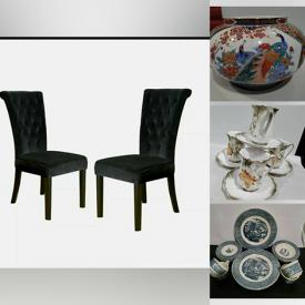 MaxSold Auction: This online auction features vintage saucers, fitness gear, small kitchen appliances, milk glass, NIB Barbies, art glass, teapots, pet products, teacup/saucer set, video games and much more!