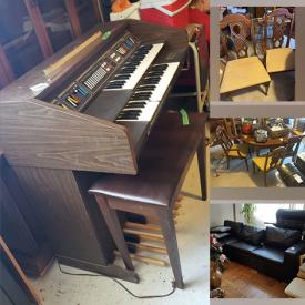 MaxSold Auction: This online auction features Mailbox, Blinds, Hand Tools, Power Adapter, Watch Beach Chair, Drill, Showerheads, Twin Headboard, Footboard, Books, water jugs, China Cabinet, Organ, Dining Chairs, Table, Ninja Coffee System, Sleeper Sofa and much more!