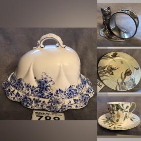 MaxSold Auction: This online auction features teacup/saucer sets, teacup trios, mustard pots, food moulds, teapot, salt & pepper shakers, H K Tunstall vases, pin dishes, creamers & sugar bowls, Sherman jewelry, victorian figural napkin rings and much more!