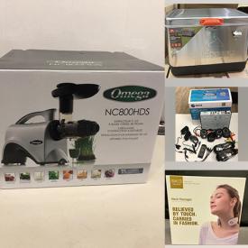 MaxSold Auction: This online auction features new in open box items such as beauty appliances, small kitchen appliances, gazebo, wireless earbuds, toys, fitness gear and much more!