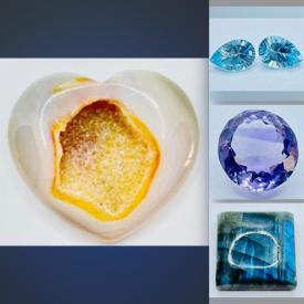 MaxSold Auction: This online auction features loose gemstones such as topaz, amethyst, labradorite, citrines, aquamarines, garnets, emeralds, gemstone jewelry and more!