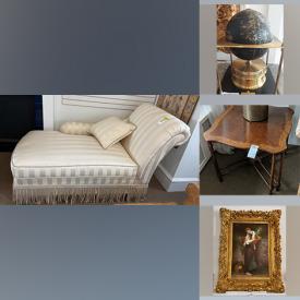 MaxSold Auction: This online auction features items like tables, lamps, sofa, coffee table, wall art, mirror, lithograph, telescope, planters, chest, runner rug, paintings, tapestry, home decors and much more!