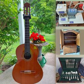 MaxSold Auction: This online auction features bone china set, guitar, flatware, crystals, guitar amp and equipment, bakeware, sewing supplies, jewelry, rock collection, home decors, hutch, cupboard, cabinet, fish tanks, filing cabinet, lamps, framed print, tools and much more!