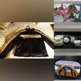 MaxSold Auction: This Charity/Fundraising Online Auction features vintage rocking horse, MCM carafes, art glass, small kitchen appliances, garden flags, DVDs, cleaning appliances and much more!