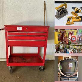 MaxSold Auction: This online auction features rolling toolbox, comics & graphic novels, DVD & Blu-ray, power & hand tools, gaming dice, watches, jewelry, display racks, The Chipmunks collection, vintage poster prints, Sci-fi ephemera, and much more!