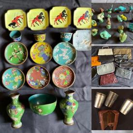 MaxSold Auction: This online auction features Lenox, Murano glass, Asian dishware, handbags, silver plate, vintage decor and much more!