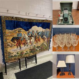 MaxSold Auction: This online auction features framed artwork, children’s toys, bakeware, Canon printer, small kitchen appliances, DVDs, power tools, Lego, end table, glassware, kitchenware and much more!