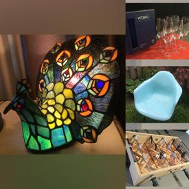 MaxSold Auction: This online auction features lawnmower, teak folding chairs, gurgling fish jug, live plants, jewelry, skis, vintage mask sculpture, vintage wood carving, art glass, camping gear, foosball table, men's shoes & clothing, puzzles, Mexican wall art and much more!