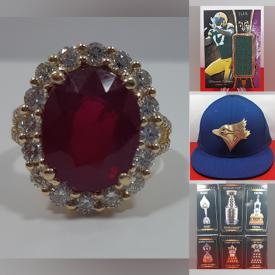 MaxSold Auction: This online auction features gold jewelry, sterling silver jewelry, precious stones, NHL trophies, Blue jay and Raptors hats, trading cards, rookie cards and much more!