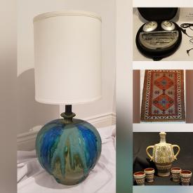 MaxSold Auction: This online charity auction features Liberty Mint medallions, original paintings, MCM lamps, Bose headphones, framed movie posters, signed books, Ukrainian ceramics, MCM art glass, office supplies, sterling silver jewelry, camping gear and much more!