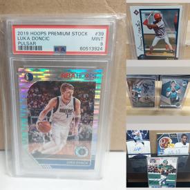 MaxSold Auction: This online auction features sports trading cards such as NBA, MLB, NFL, USC, NASCAR and more!