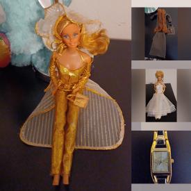 MaxSold Auction: This online auction features vintage Barbies, Barbie clothes, vintage watches and more!