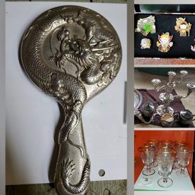 MaxSold Auction: This online auction features art glass, crystal glassware, floor lamps, cameras & lenses, musical instruments, jerseys, vintage books, workwear, coins, Inuit art, comics, steins, vintage lighters, jewelry, power tools and much more!