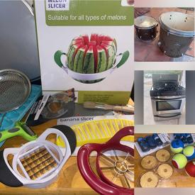 MaxSold Auction: This Charity/Fundraising Online Auction features new items such as pet products, first aid supplies, craft supplies, baking pans, kitchen gadgets, drums, toys, jewelry, fitness gear, and kids clothing, stove, swaddling blankets and much more!