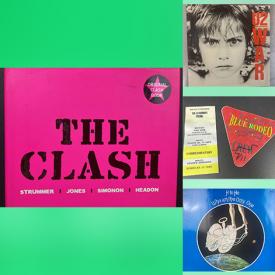 MaxSold Auction: This online auction features The Clash Book, collectibles albums, LPs, vinyl such as Jade Warrior 'Released, Jane Trojan 'Canada Magic Suite' and much more!