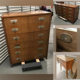 MaxSold Auction: This online auction features MCM bedroom suite, antique chair, power tool, darkroom equipment, antique reed organ and much more!