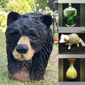 MaxSold Auction: This online auction features various items such as bear carving, branch coral, coral fossils, cups, painted coffee cups, design teapots, carnival glass, glass bowls, Royal Doulton, figurines, porcelain molds, trinket dishes and much more.