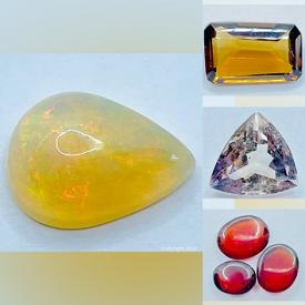 MaxSold Auction: This online auction features loose gemstones such as opals, rubies, garnets, citrines, tourmalines, sapphires, gemstone jewelry and more!