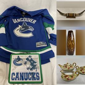 MaxSold Auction: This Charity/Fundraising Online Auction features costume jewelry, art pottery, LPs, salt & pepper shakers, bar accessories, blue & white china, toys, party supplies, metal lunch boxes, puzzles, fishing gear, vintage books, board games, craft supplies and much more!