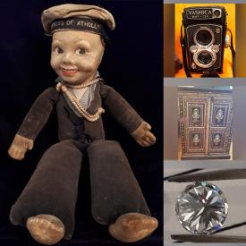 MaxSold Auction: This online auction features vintage LPs, vintage cabinet, Genexxa bookshelf speakers, digital scale, vintage banjo, oriental porcelain tea set, vintage figures, antique mirror, jewelry, vintage Beethoven bust, magazines, trading cards, diamond and much more!