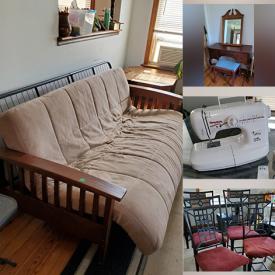 MaxSold Auction: This online auction features items such as Futon, Vanity, Mirror, Metal Shelf, Space Heater, Power Strip, File Cabinets, Yoga Mat, Keyboard, Guitar, Amp, Sewing Machine, Make-up Air Brush, Health, Home Goods, Kitchen Appliances and more!