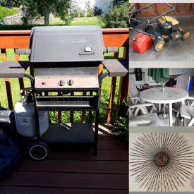 MaxSold Auction: This online auction features Hall Storage Cabinet, Bathroom Necessities, Chair, Table Lamp, BBQ Grill, Home Decorative Wares, Fireplace Tools, Keurig, Folding Chair, Stool and much more!