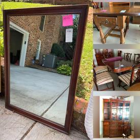 MaxSold Auction: This online auction features items such as Mirror, Plant Stands, Bookcases, Coffee Table, Bookcase, End Table, Art, Chairs, Table, China Cabinet, Lamps, Buffet, Coffee Table, Sewing Table, Bed Frame, Night Stand, Sterling and much more!